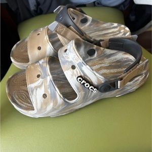 Crocs comfort slides women 11 men 9